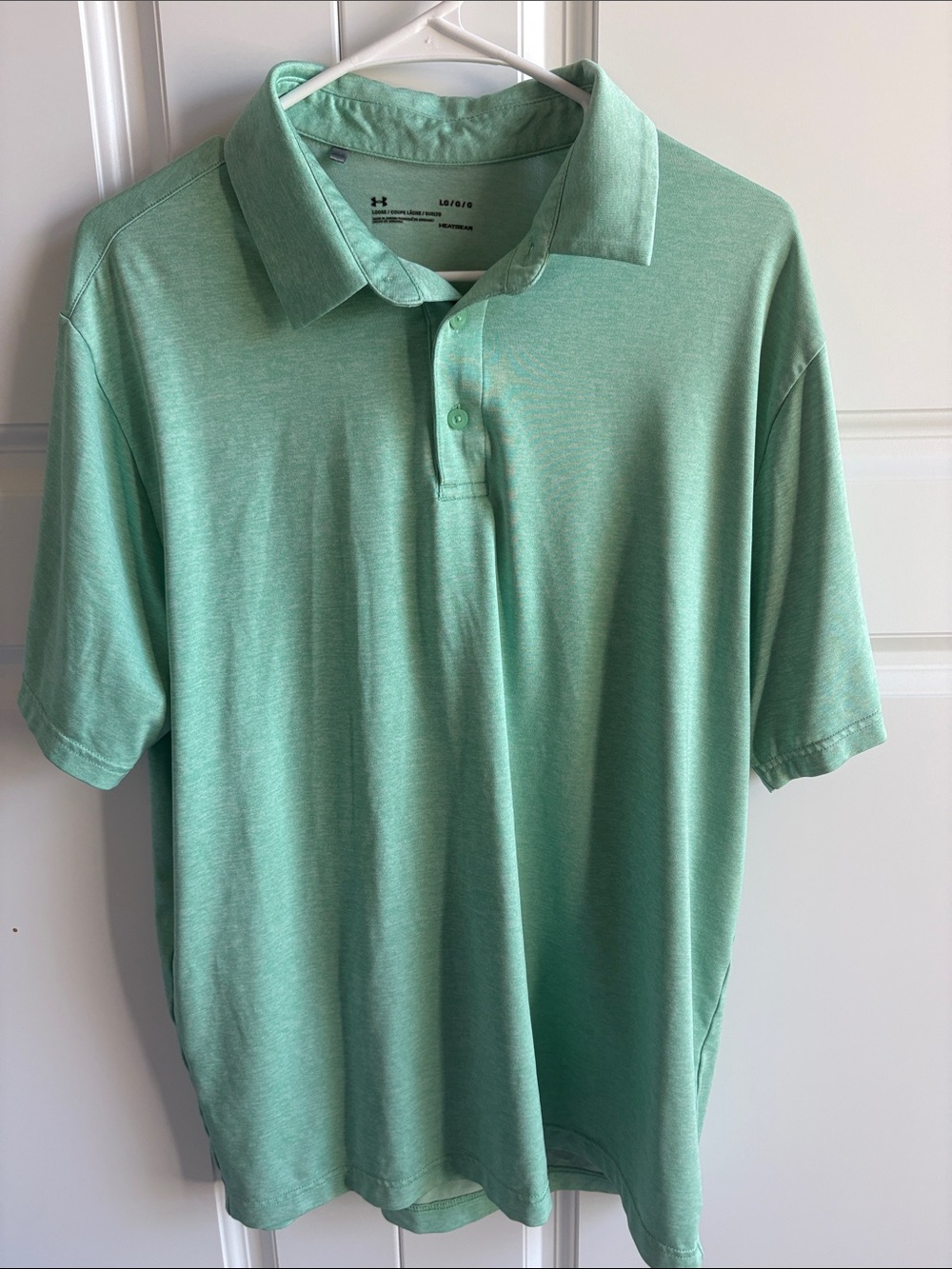 Jordan Men's Polo Shirt in Mint Green